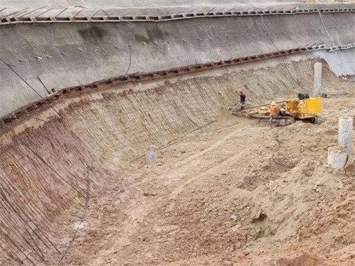 滦平基坑边坡加固